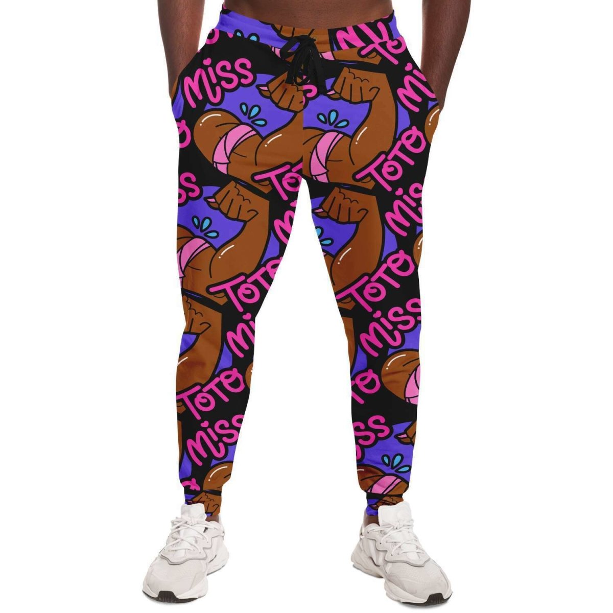 Miss Toto Logo All Over Print Jogger - dragqueenmerch