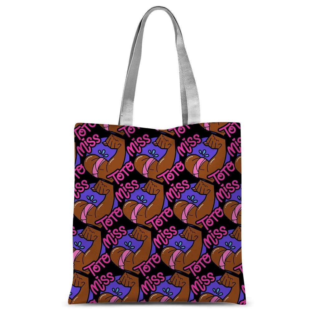 Miss Toto "Logo Pattern" Tote Bag - dragqueenmerch