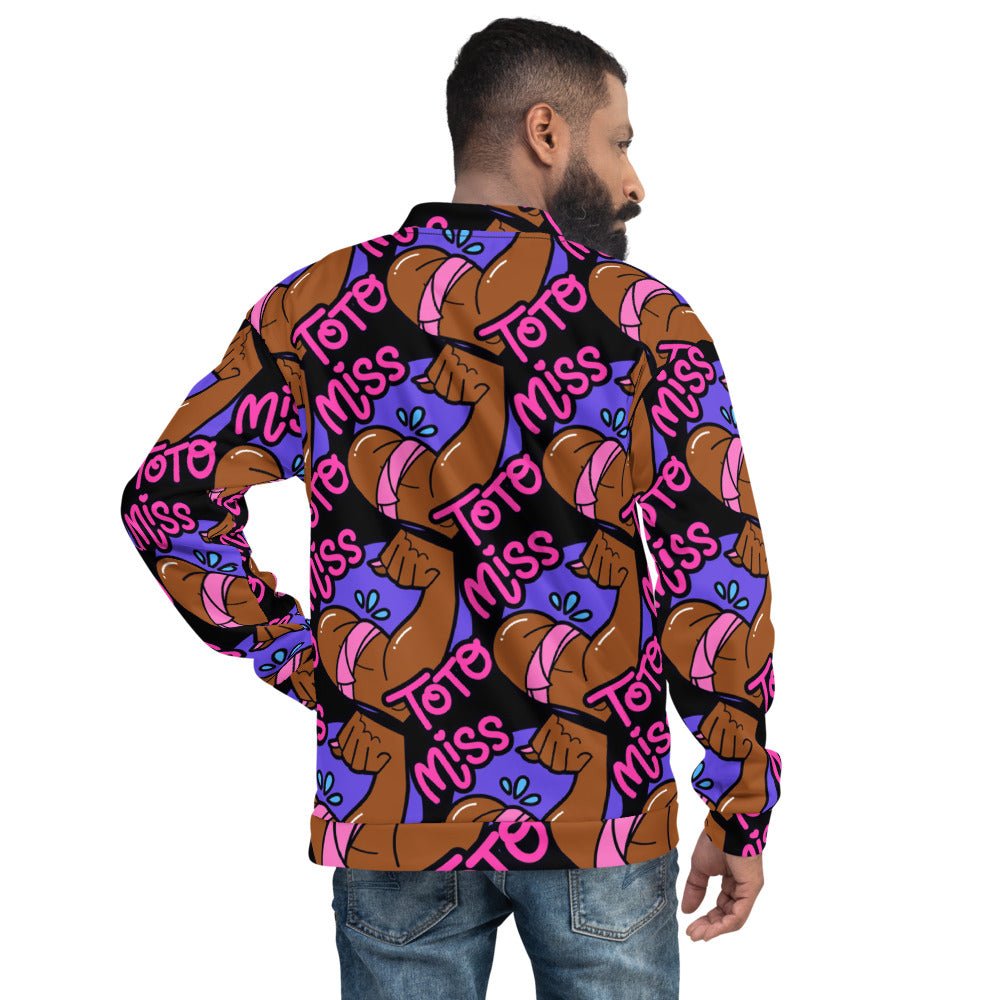 Miss Toto "Logo" Unisex Bomber Jacket - dragqueenmerch