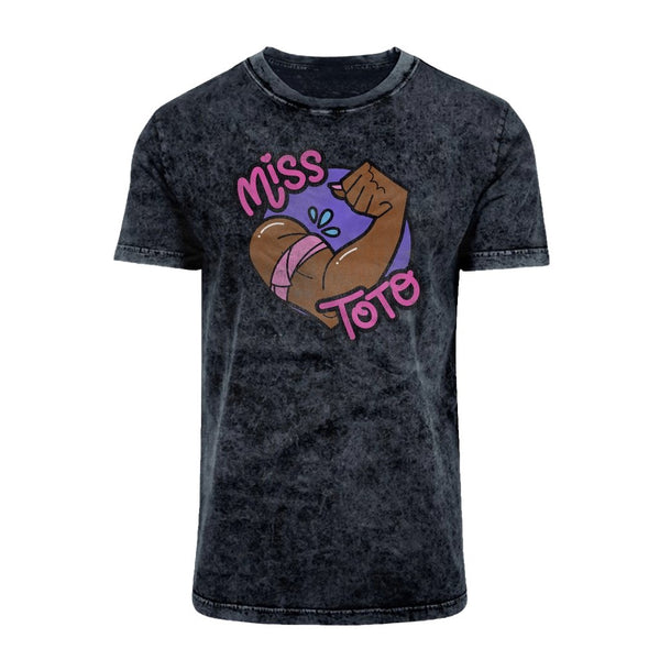 Miss Toto - Vintage Logo Acid Wash T-Shirt - dragqueenmerch