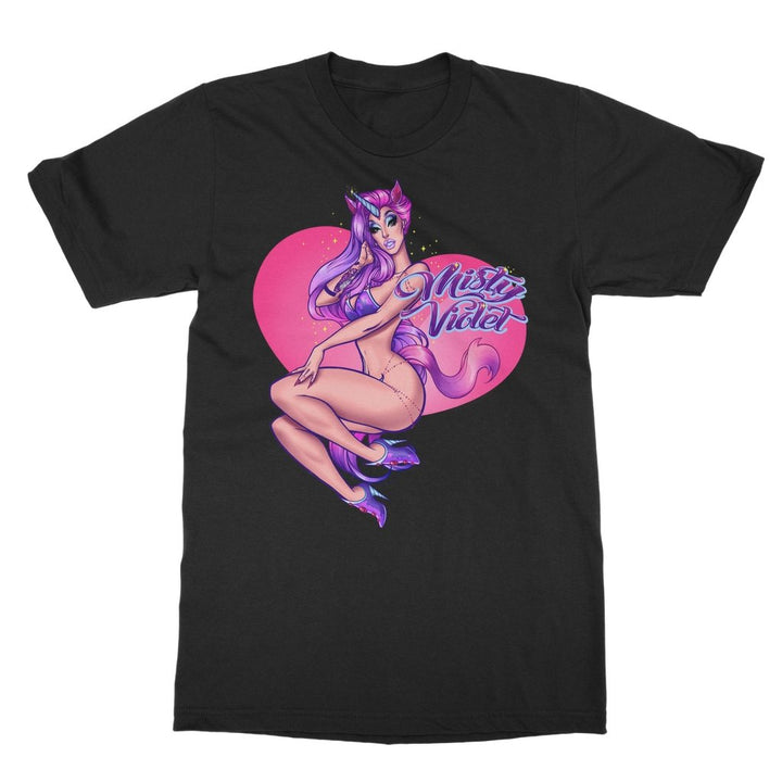 Misty Violet Unicorn T-Shirt - dragqueenmerch