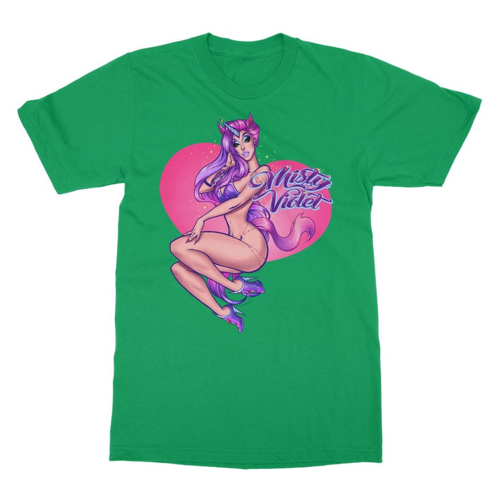 Misty Violet Unicorn T-Shirt - dragqueenmerch