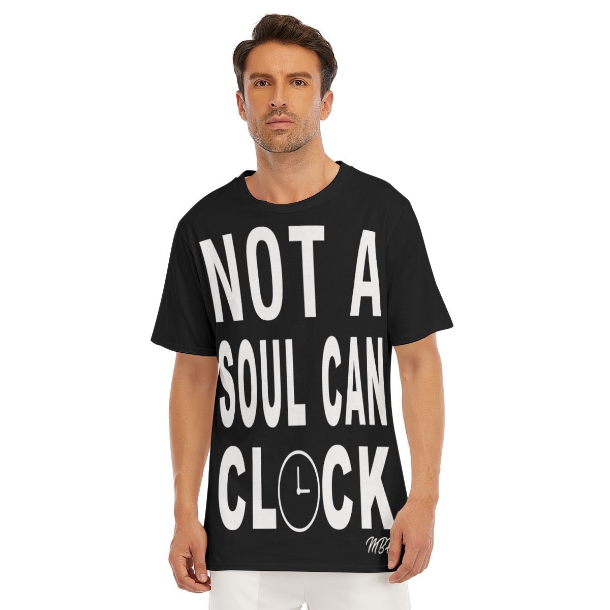 Monica Beverly Hillz - Not a Soul Can Clock. Jumbo Print T-Shirt - dragqueenmerch