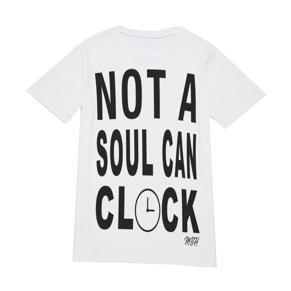 Monica Beverly Hillz - Not a Soul Can Clock. Jumbo Print T-Shirt - dragqueenmerch