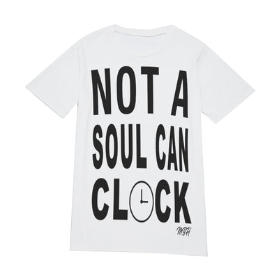 Monica Beverly Hillz - Not a Soul Can Clock. Jumbo Print T-Shirt