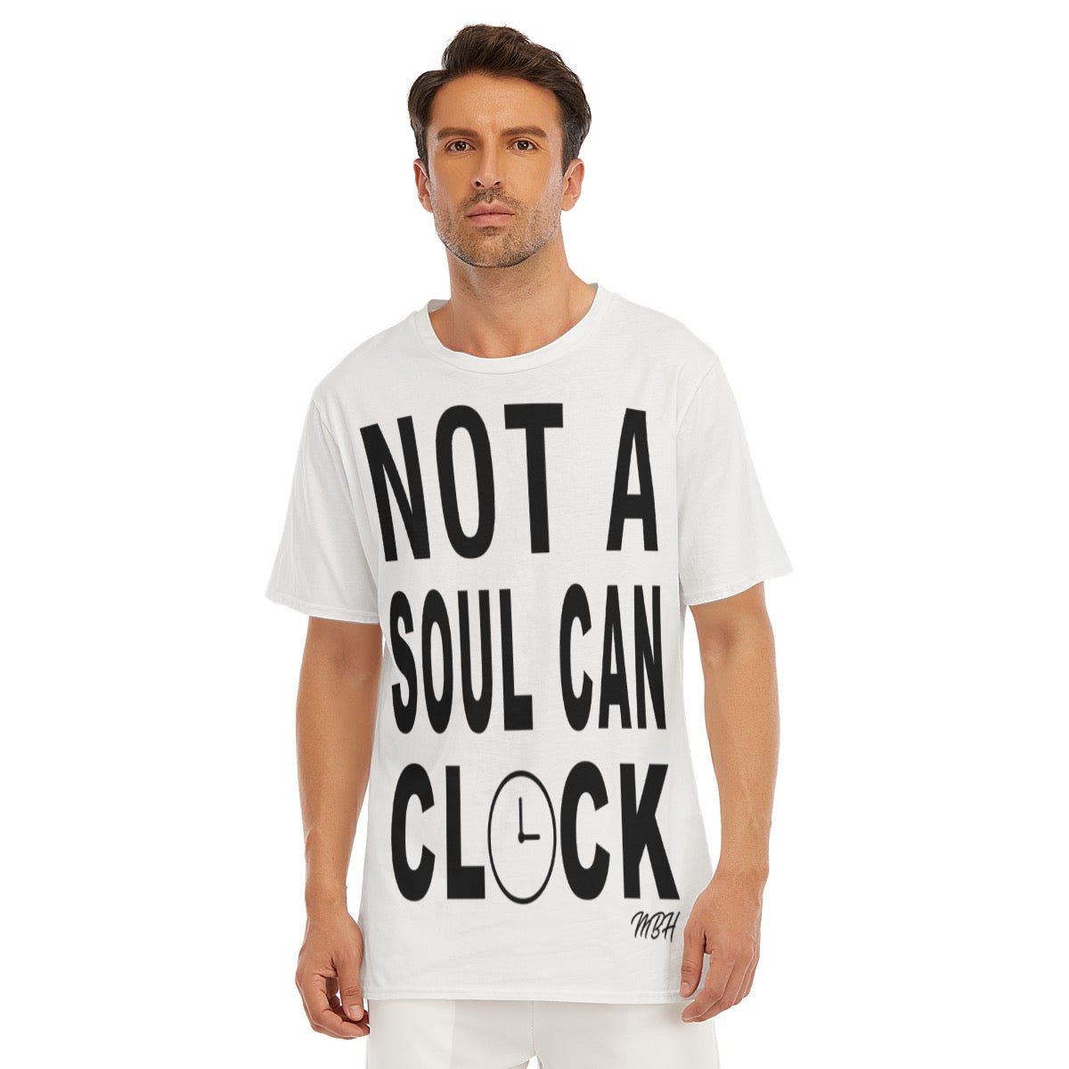 Monica Beverly Hillz - Not a Soul Can Clock. Jumbo Print T-Shirt - dragqueenmerch