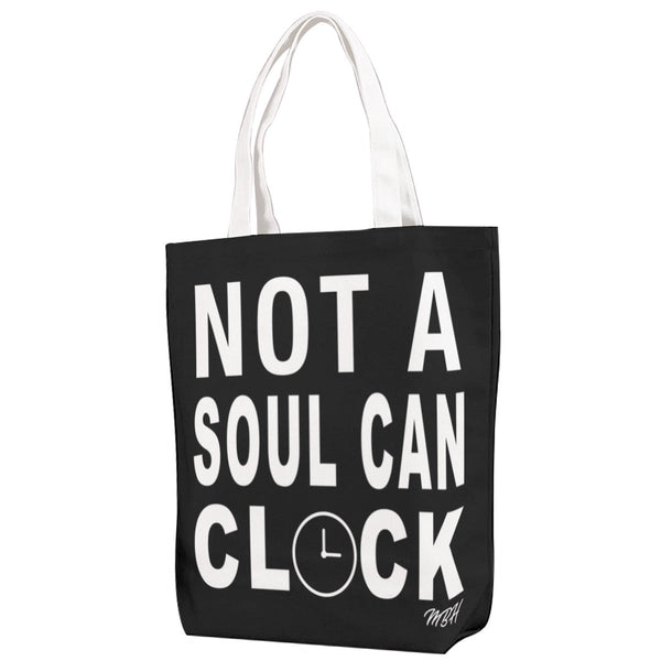 Monica Beverly Hillz - Not a Soul Can Clock. Jumbo Tote Bag - dragqueenmerch