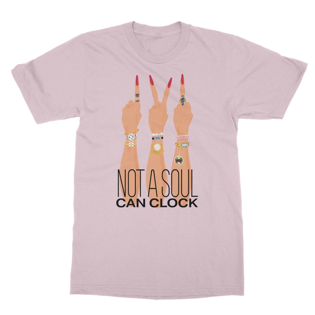 Monica Beverly Hillz - Not a Soul Can Clock T-Shirt - dragqueenmerch