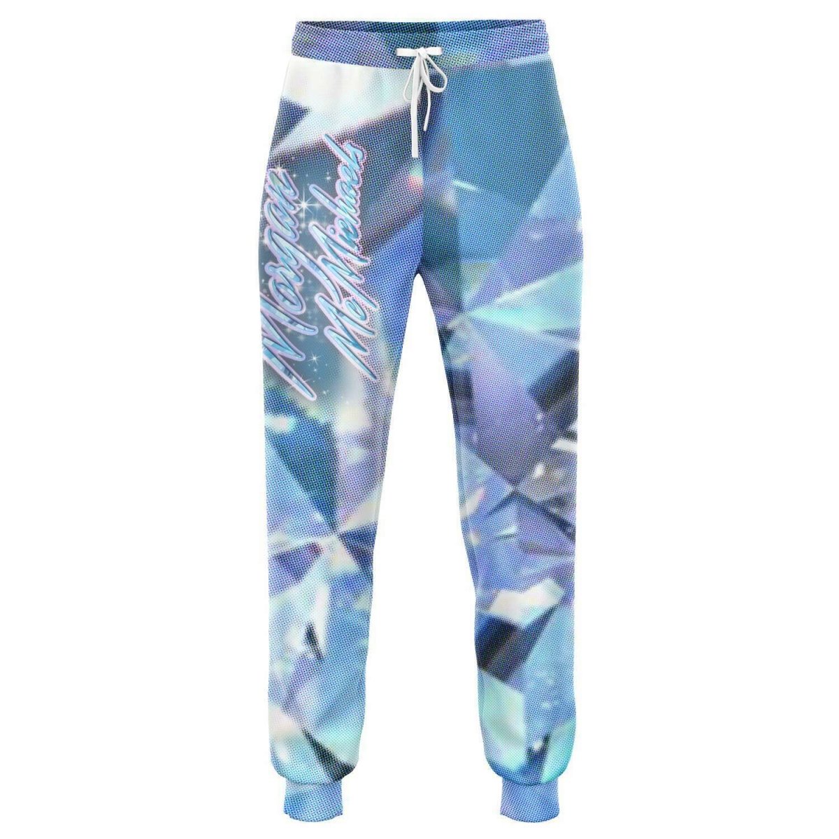 MORGAN MCMICHAELS "DIAMONDS FOREVER" ALL OVER PRINT JOGGER - dragqueenmerch