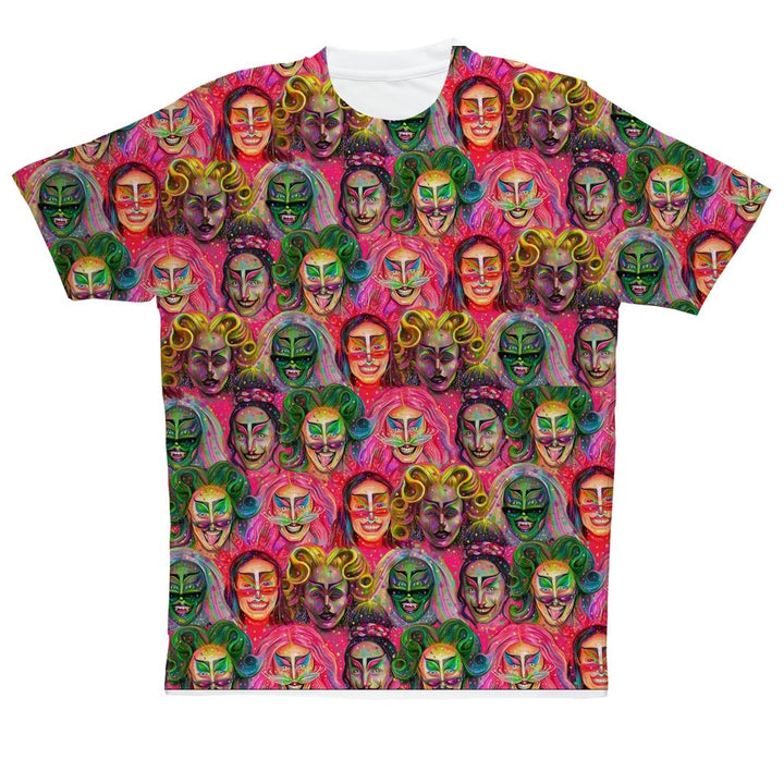 MORRA LISA ALL OVER PRINT T-SHIRT - dragqueenmerch