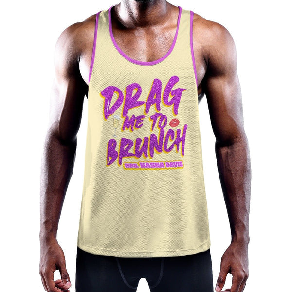 Mrs. Kasha Davis - Drag Me to Brunch - Muscle Tank Top - dragqueenmerch