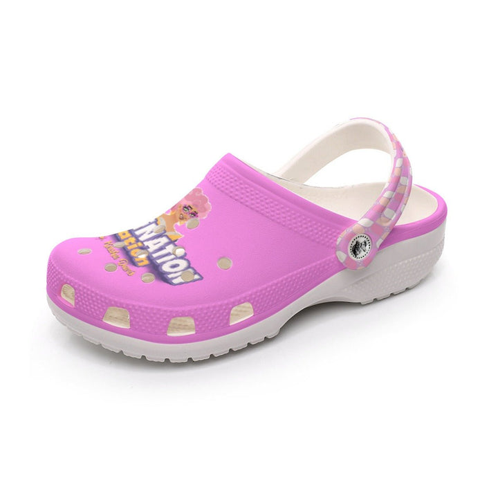 Mrs Kasha Davis - Imagination Station Clog Sandals - dragqueenmerch