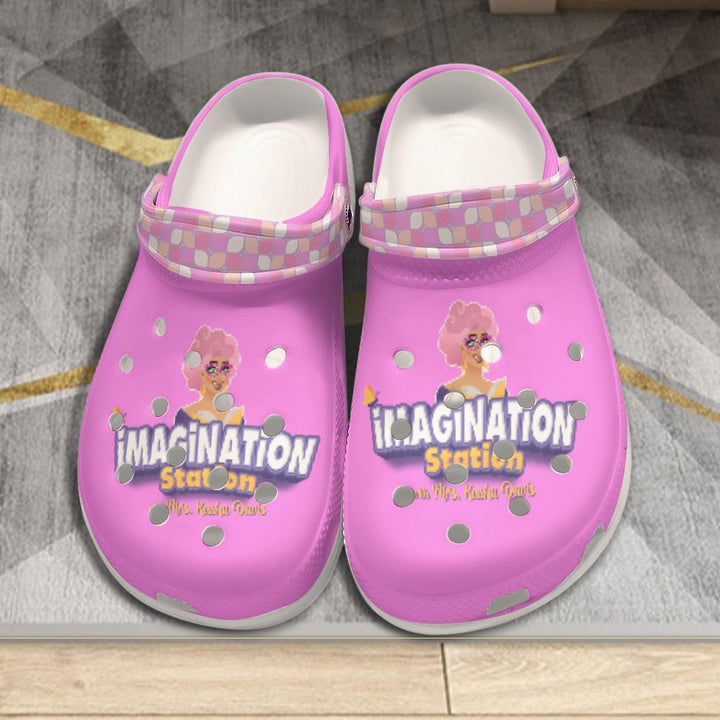 Mrs Kasha Davis - Imagination Station Clog Sandals - dragqueenmerch