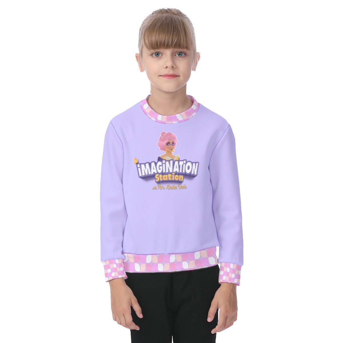 Mrs Kasha Davis - Imagination Station Kids Sweatshirt - dragqueenmerch