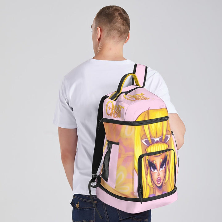 Orbit - Colorblocked Backpack - dragqueenmerch