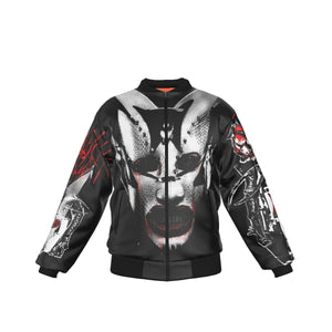 Orkgotik - 1000 Faces All-Over Print Bomber Jacket