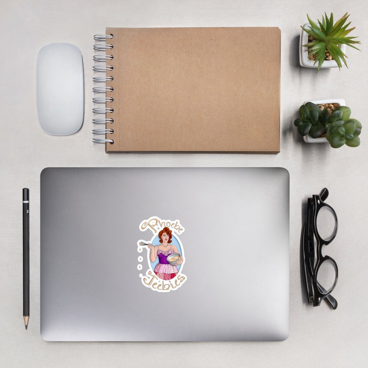 Phoebe Jeebies - Backed Bubble-free stickers - dragqueenmerch