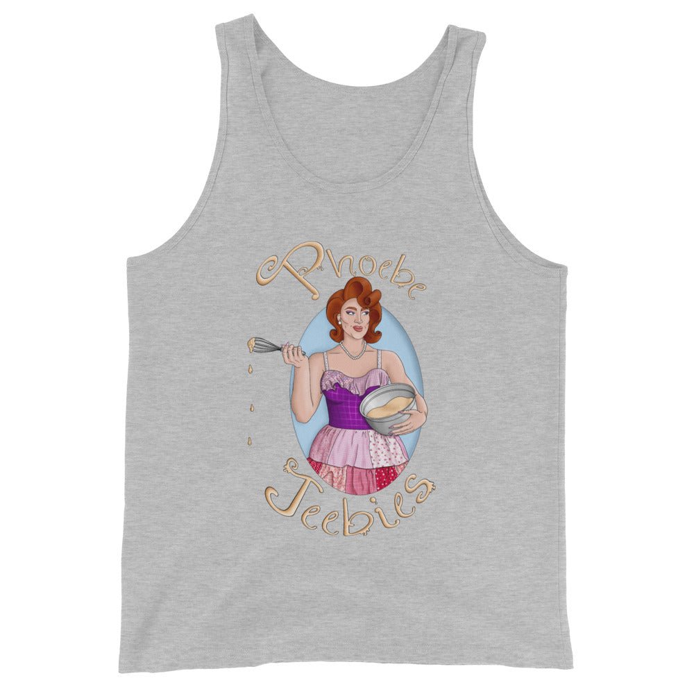 Phoebe Jeebies - Baked Unisex Tank Top - dragqueenmerch