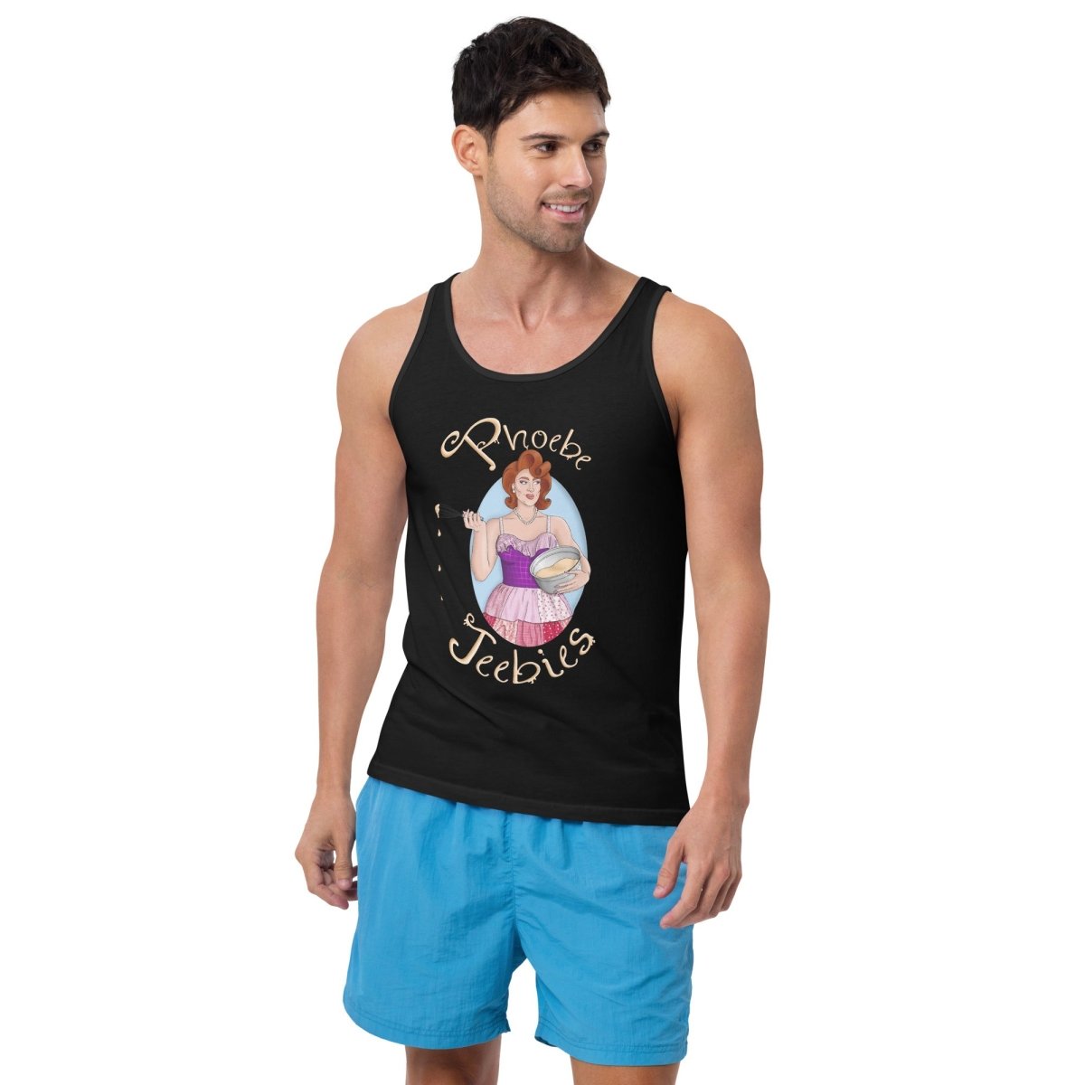 Phoebe Jeebies - Baked Unisex Tank Top - dragqueenmerch