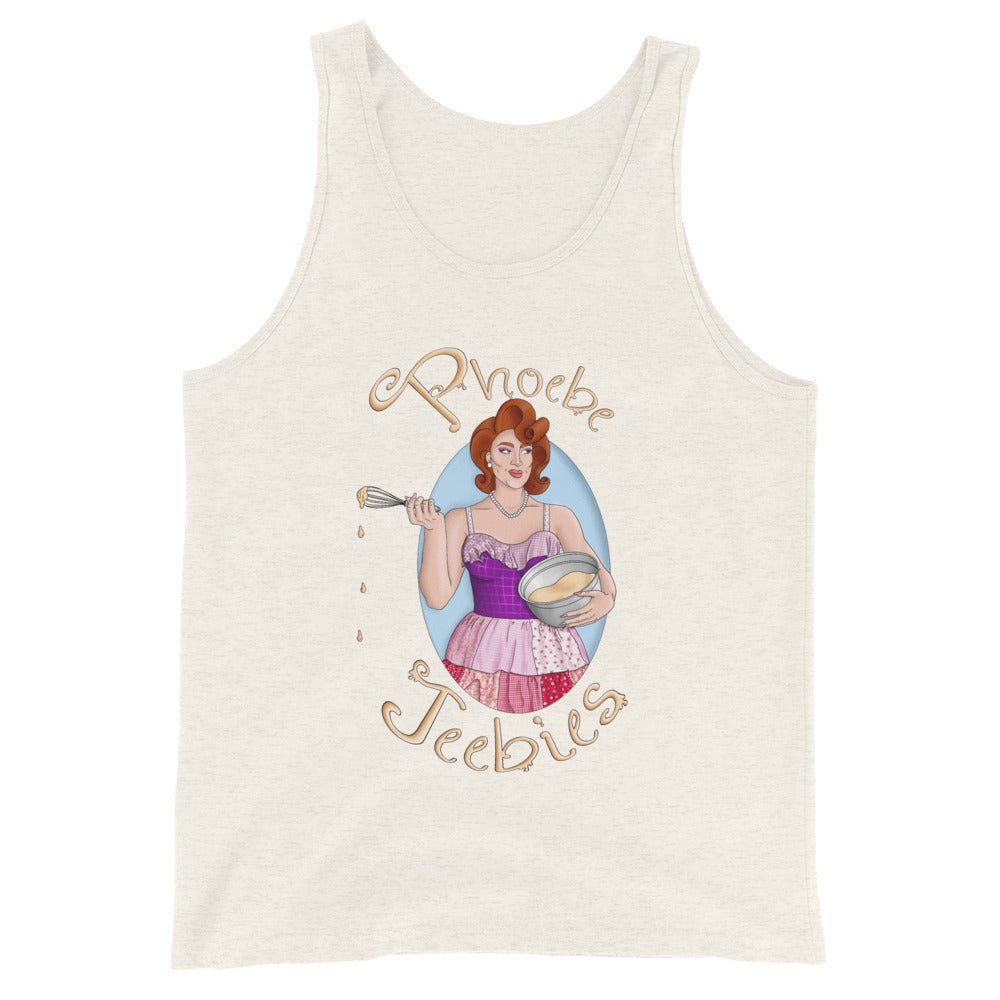 Phoebe Jeebies - Baked Unisex Tank Top - dragqueenmerch