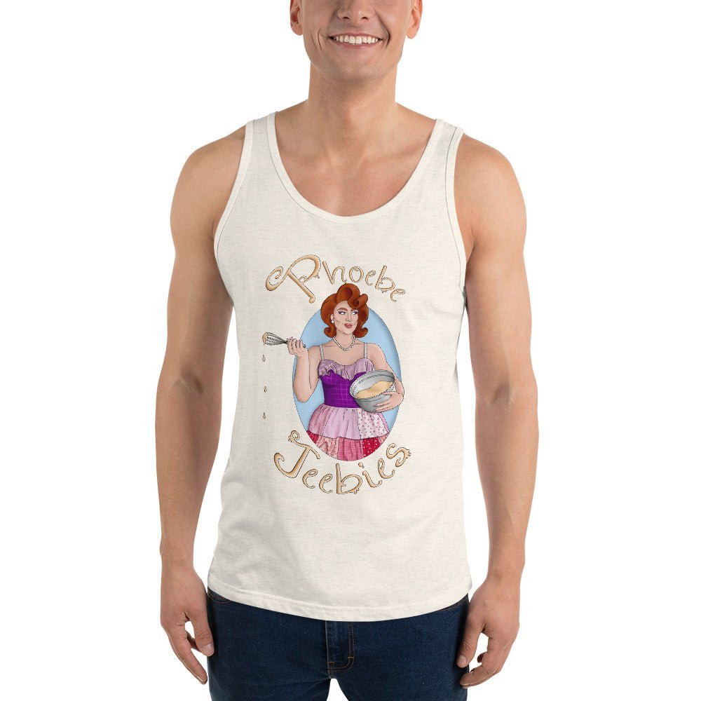 Phoebe Jeebies - Baked Unisex Tank Top - dragqueenmerch