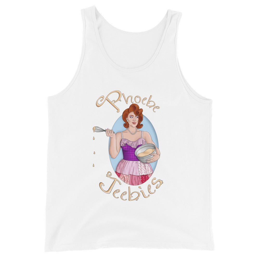 Phoebe Jeebies - Baked Unisex Tank Top - dragqueenmerch