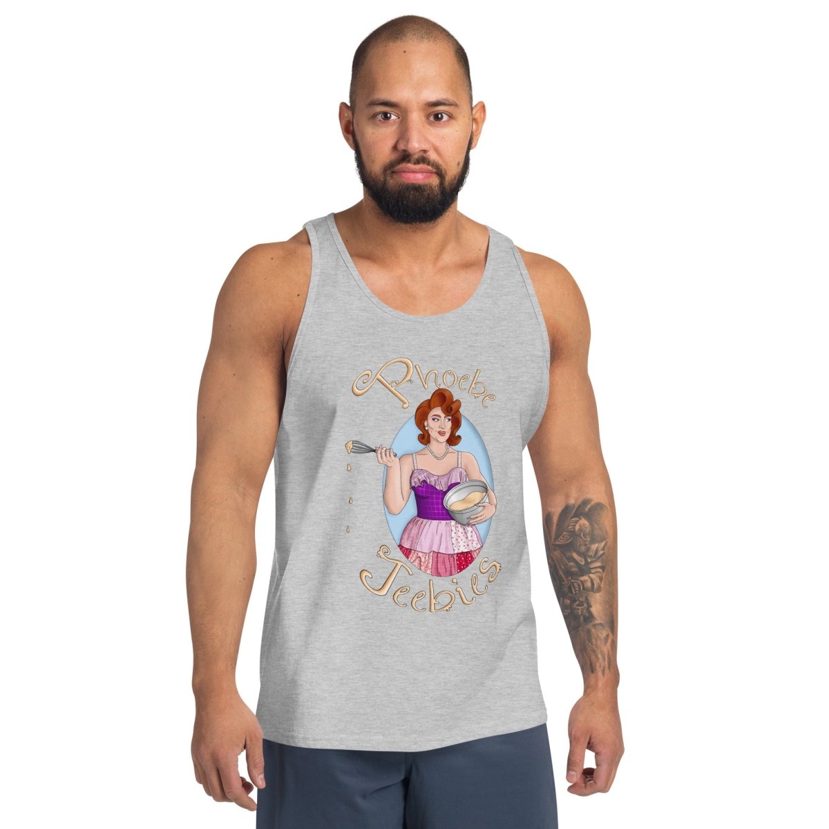 Phoebe Jeebies - Baked Unisex Tank Top - dragqueenmerch