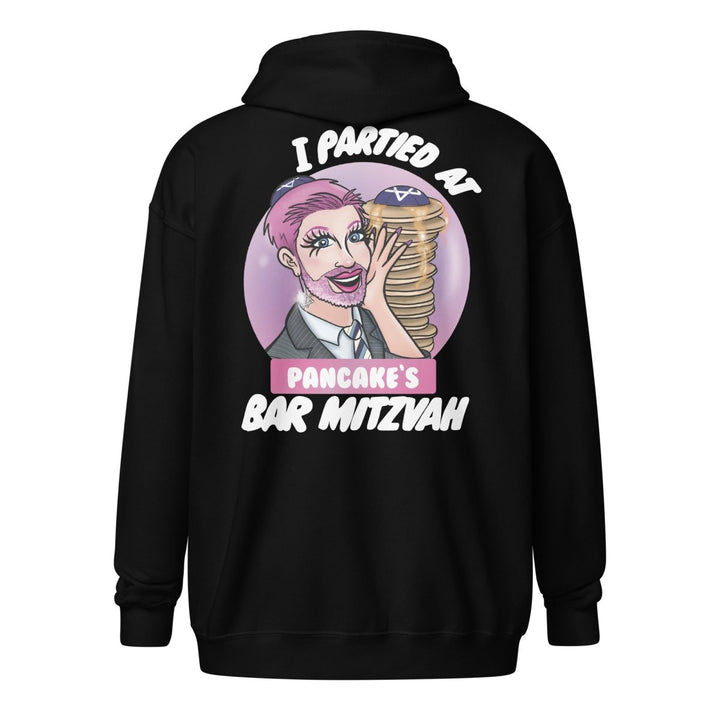 Pink Pancake - Bar Mitzvah Party Zip Hoodie - dragqueenmerch