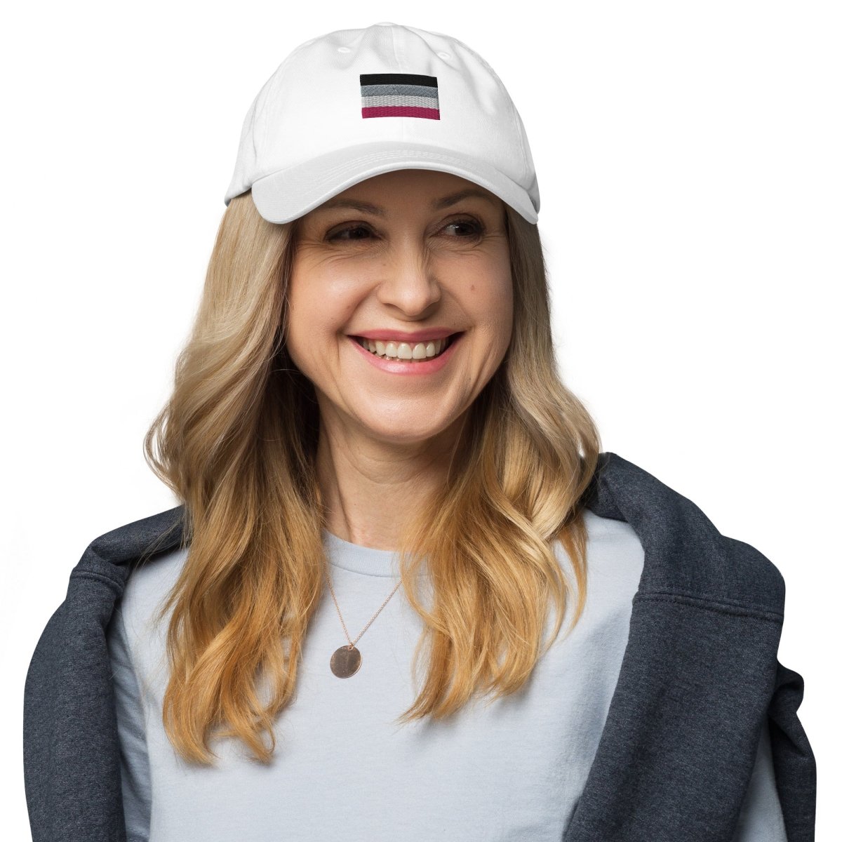 Pride Asexual Flag Dad Hat - dragqueenmerch