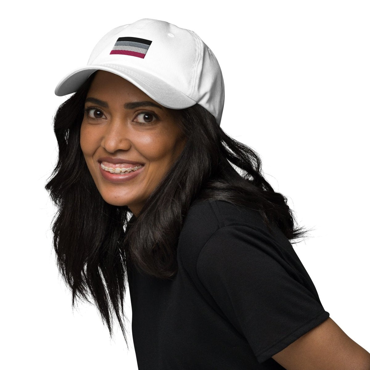 Pride Asexual Flag Dad Hat - dragqueenmerch