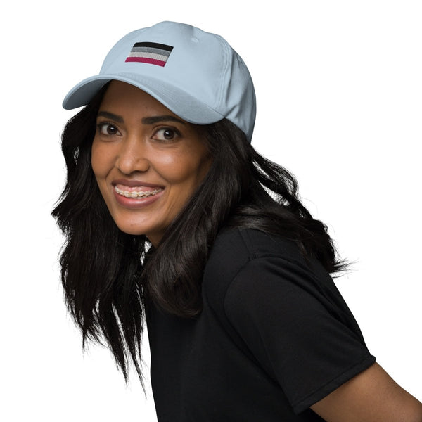 Pride Asexual Flag Dad Hat - dragqueenmerch