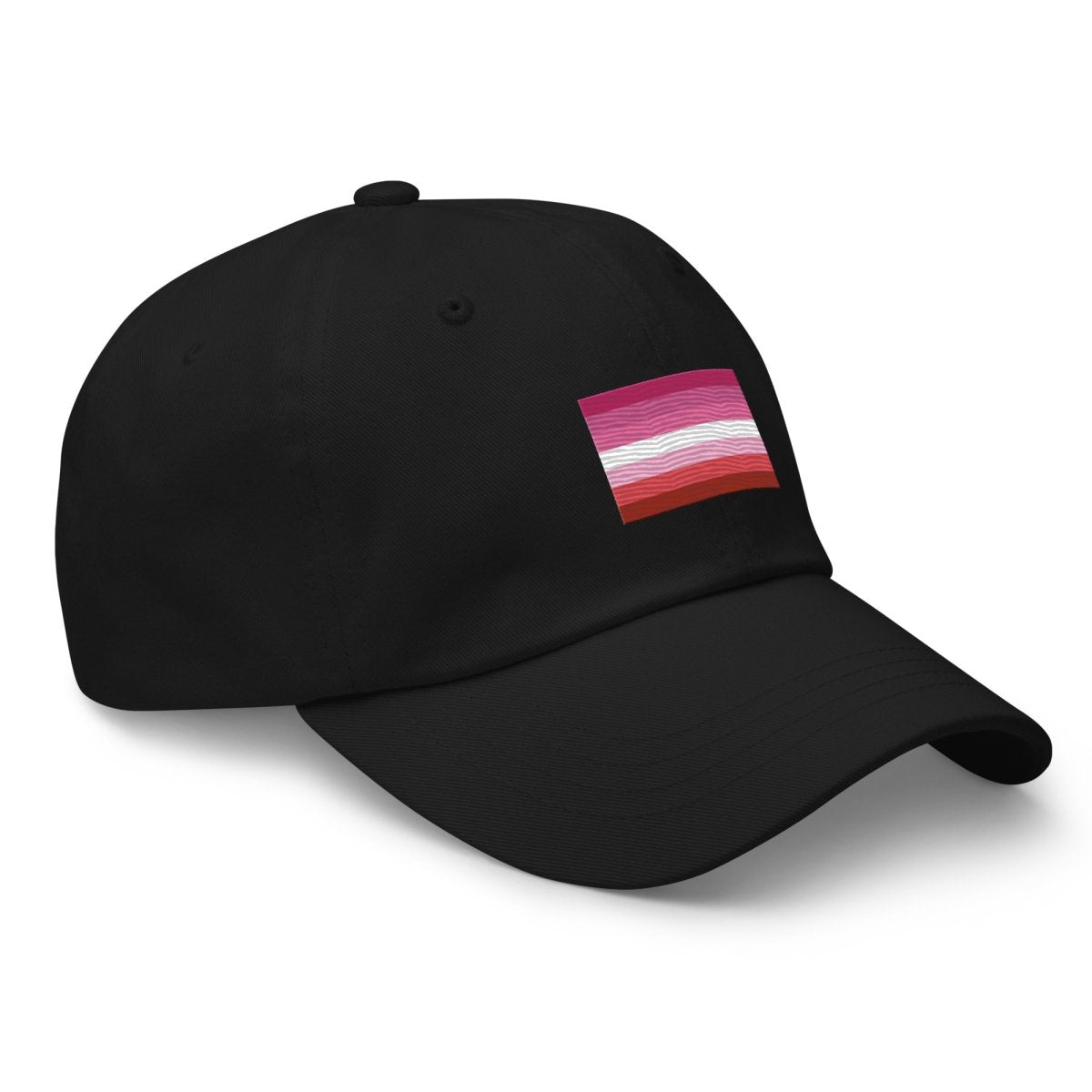 Pride Lesbian Flag Dad Hat - dragqueenmerch