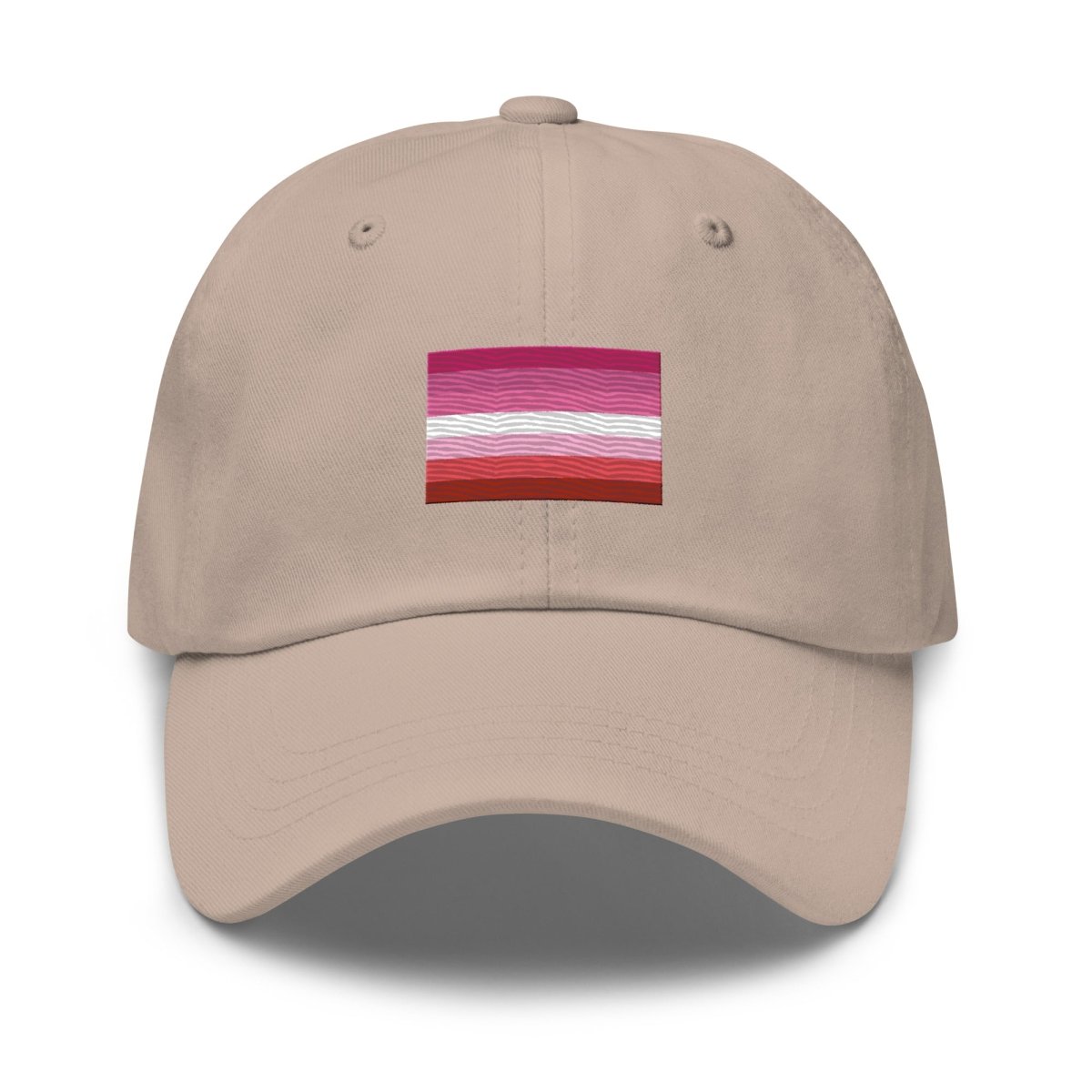 Pride Lesbian Flag Dad Hat - dragqueenmerch