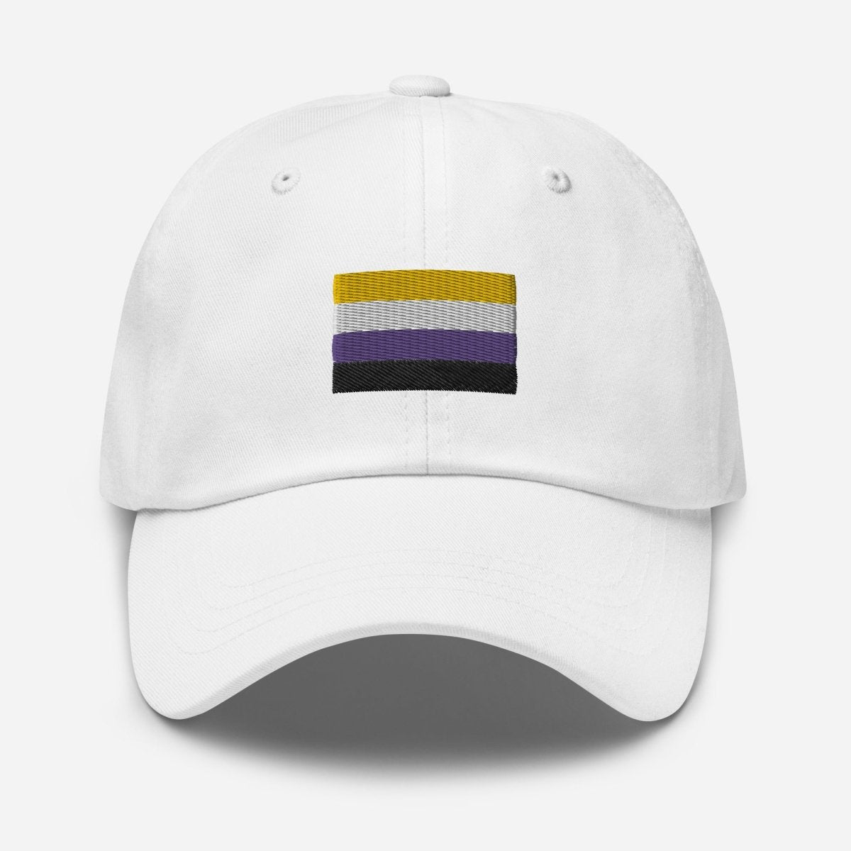 Pride Non-Binary Flag Dad Hat - dragqueenmerch