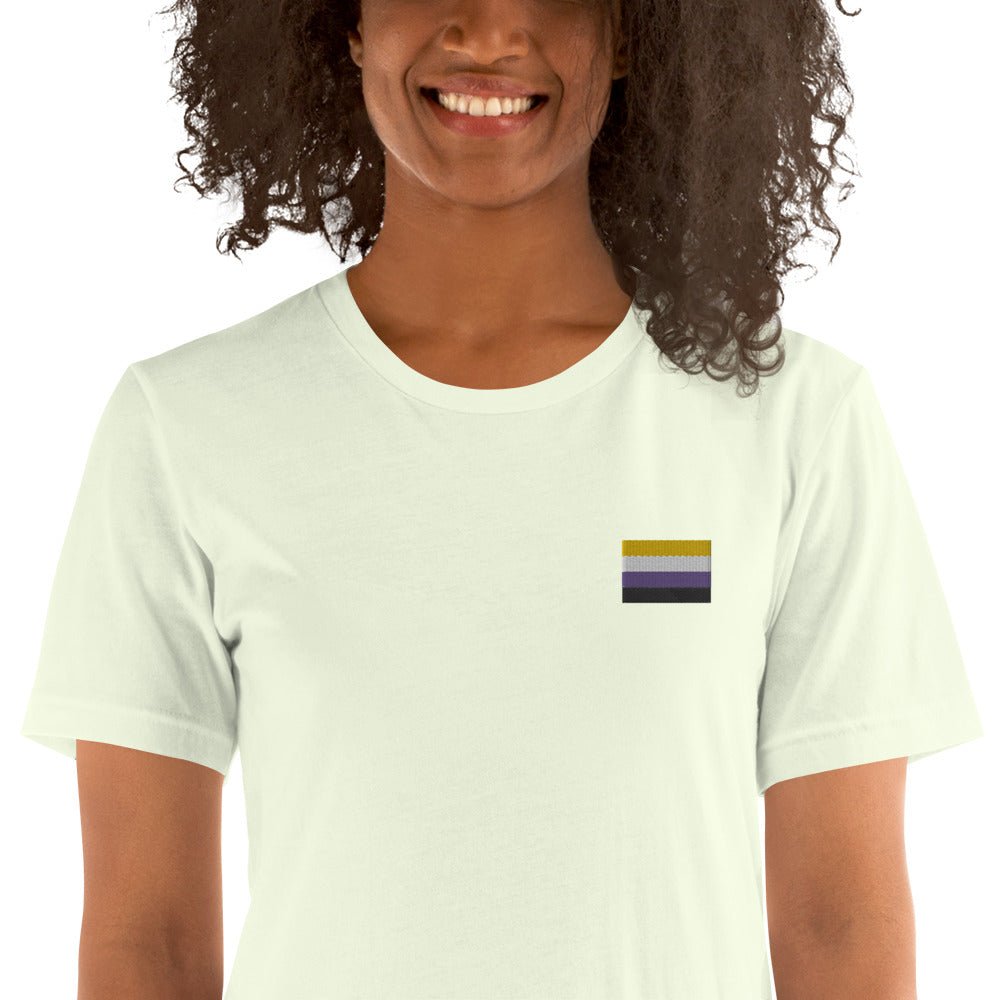 Non binary pride shirt sales