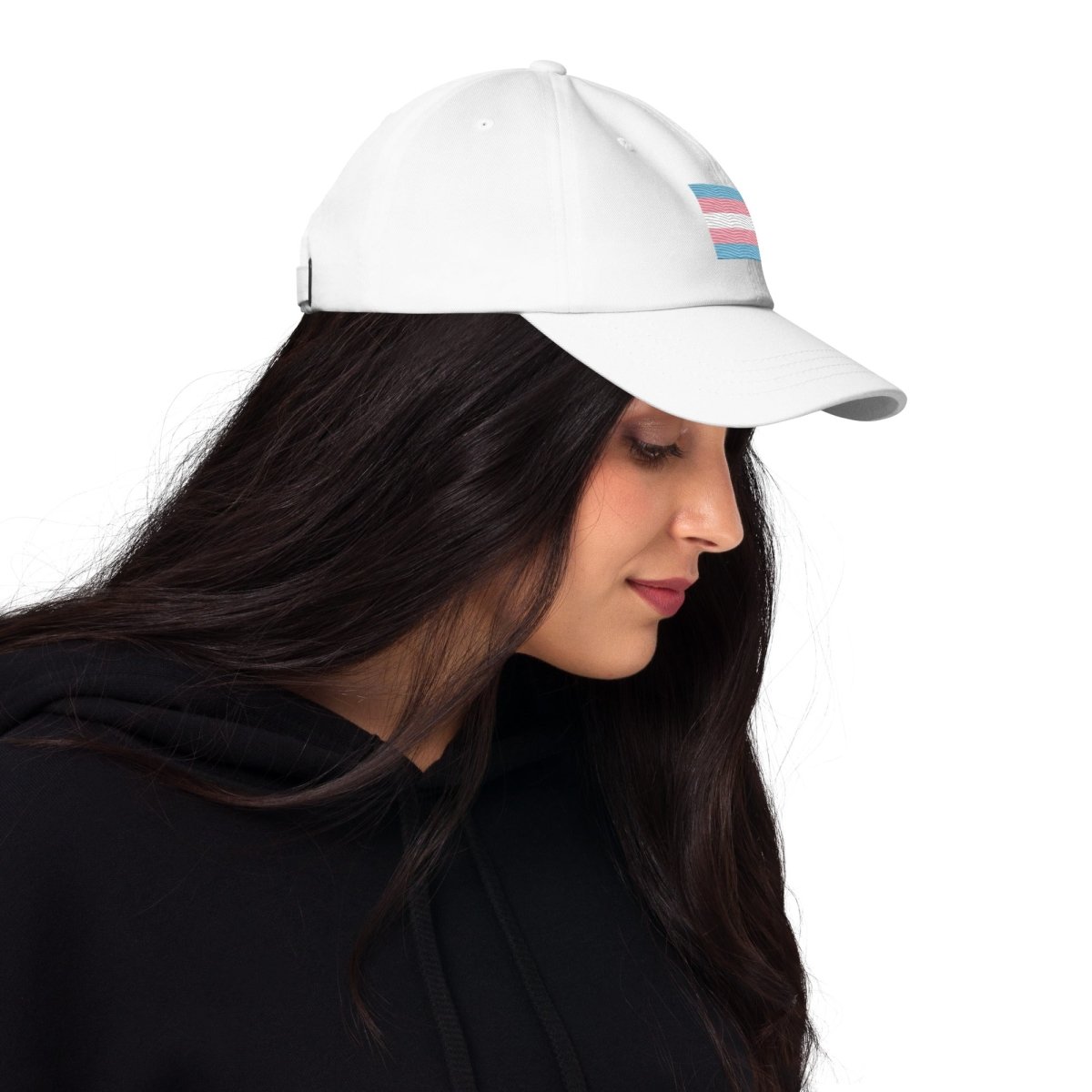 Pride Transgender Flag Dad Hat - dragqueenmerch