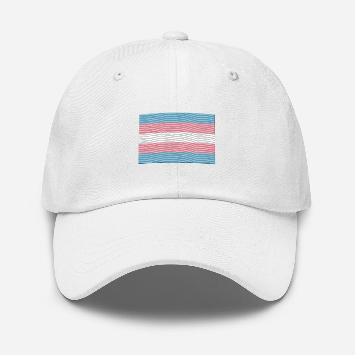 Pride Transgender Flag Dad Hat - dragqueenmerch
