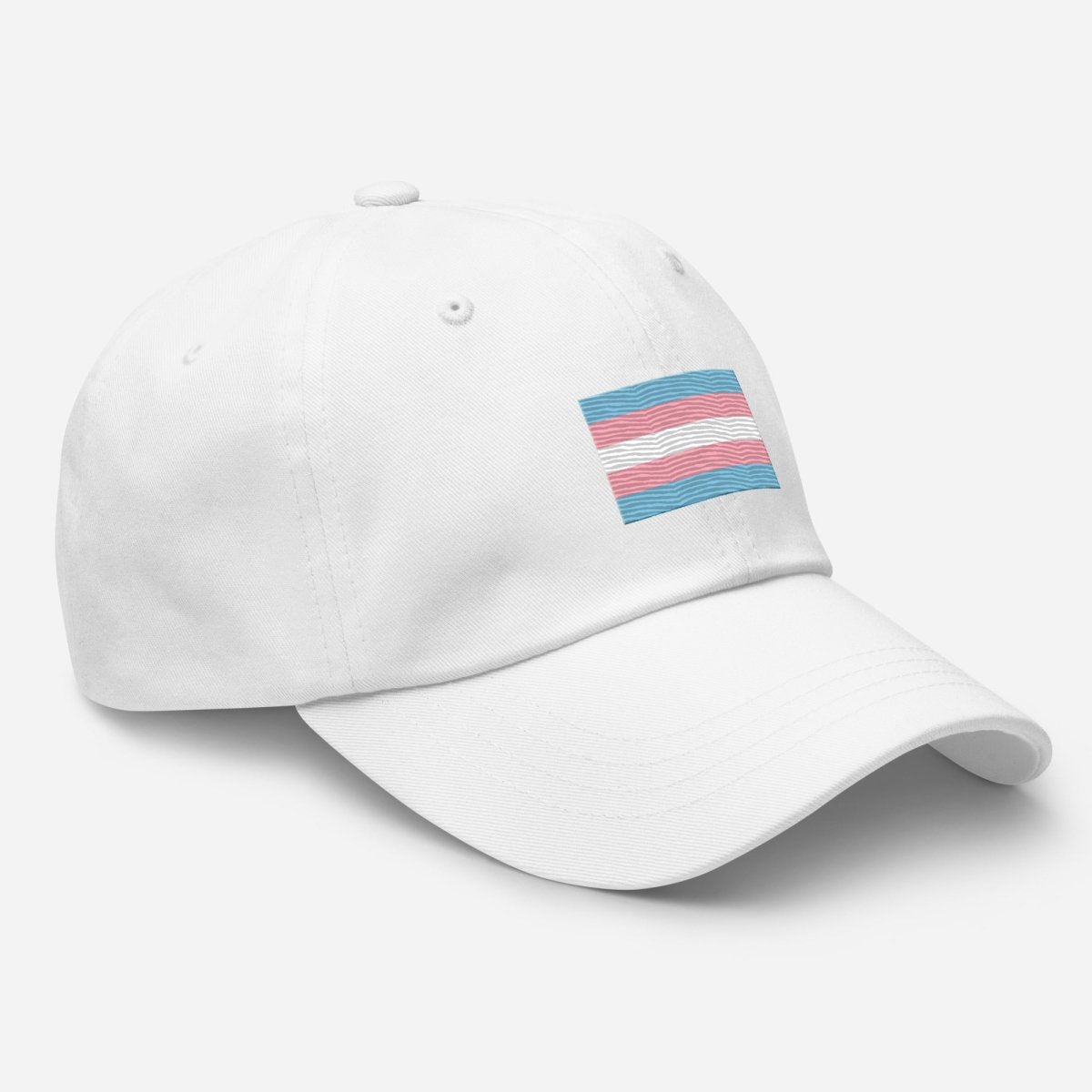 Pride Transgender Flag Dad Hat - dragqueenmerch