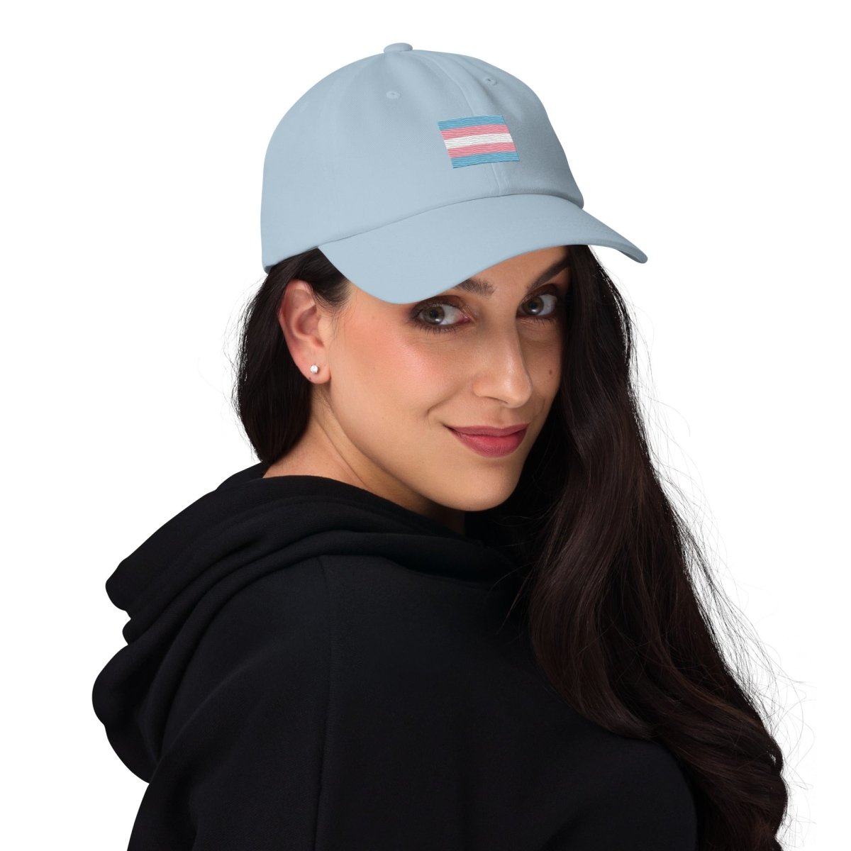Pride Transgender Flag Dad Hat - dragqueenmerch