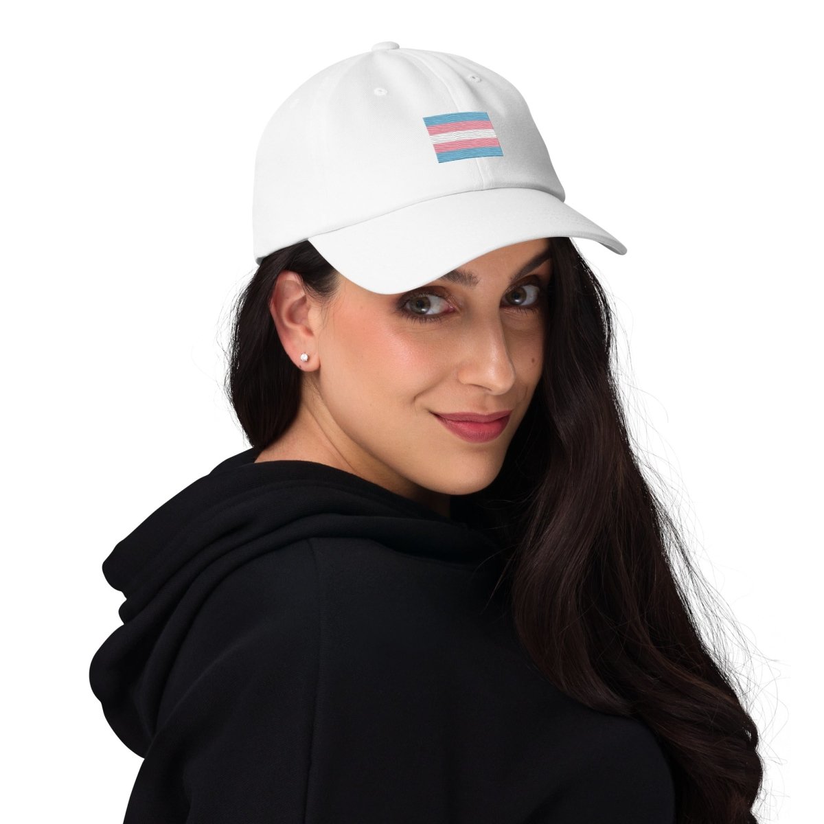 Pride Transgender Flag Dad Hat - dragqueenmerch