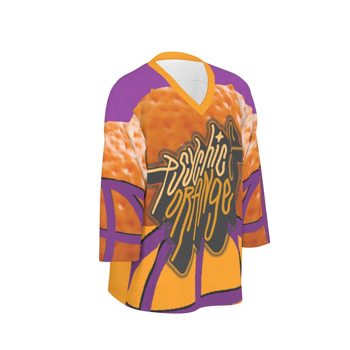 Psychic of Orange - Citrus Logo All-Over Print Ice Hockey Jersey - dragqueenmerch
