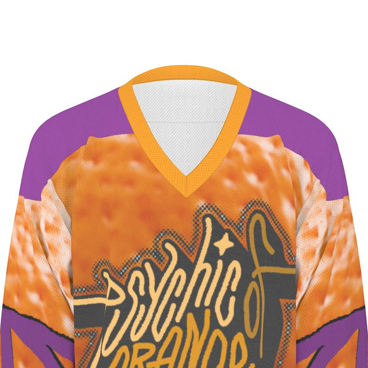 Psychic of Orange - Citrus Logo All-Over Print Ice Hockey Jersey - dragqueenmerch