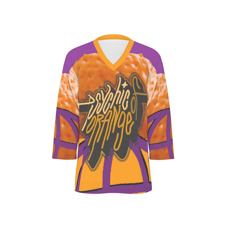Psychic of Orange - Citrus Logo All-Over Print Ice Hockey Jersey - dragqueenmerch