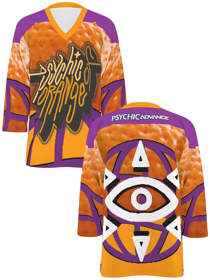 Psychic of Orange - Citrus Logo Hockey Jersey - dragqueenmerch