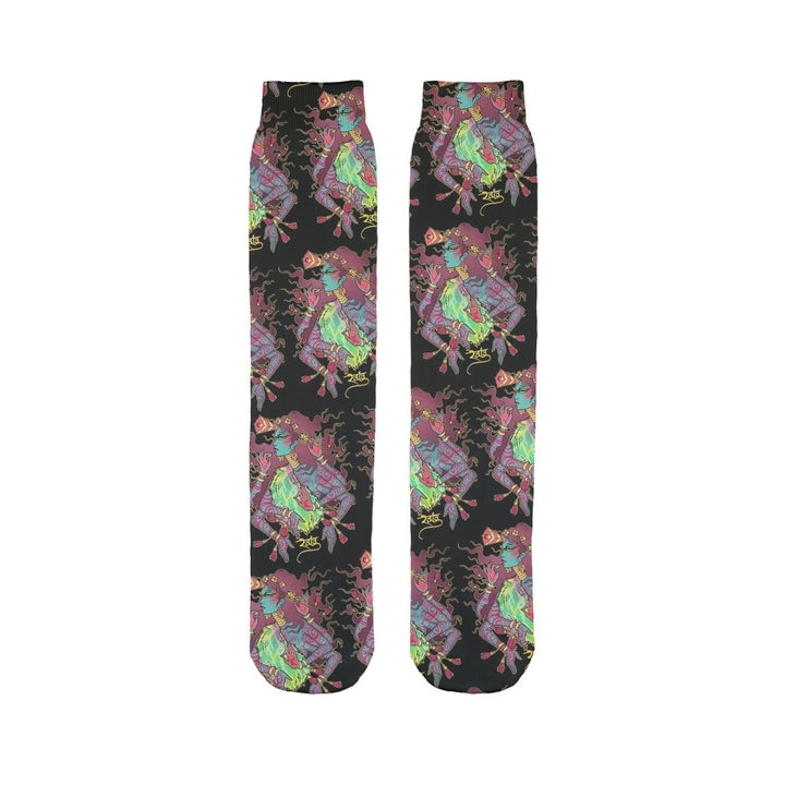 Raja All Over Print Tube Sock - dragqueenmerch