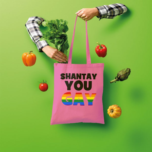 Rapal Dark Res "Shantay You Gay" Shopper TOTE BAG