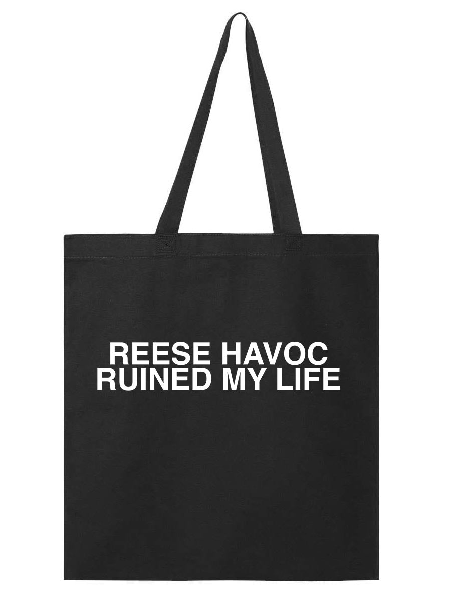 Reese Havoc - Ruined my Life Tote Bag - dragqueenmerch