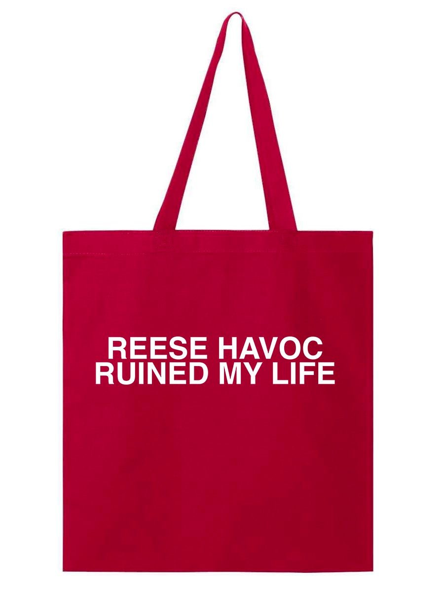 Reese Havoc - Ruined my Life Tote Bag - dragqueenmerch