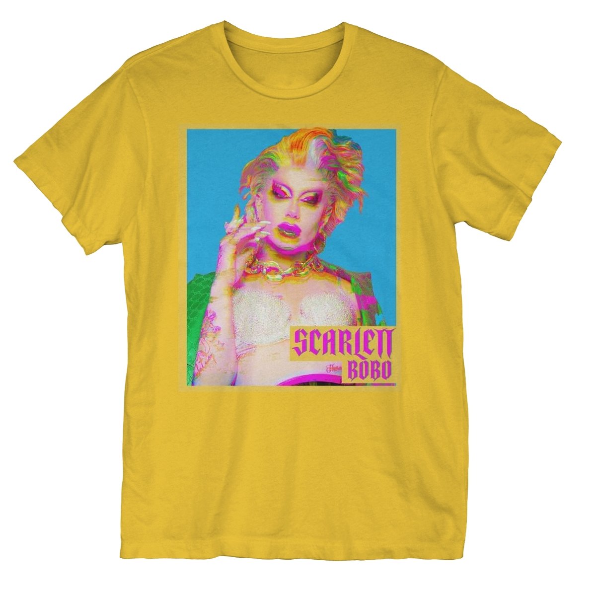 Scarlett Bobo - Glitch copy T-Shirt - dragqueenmerch