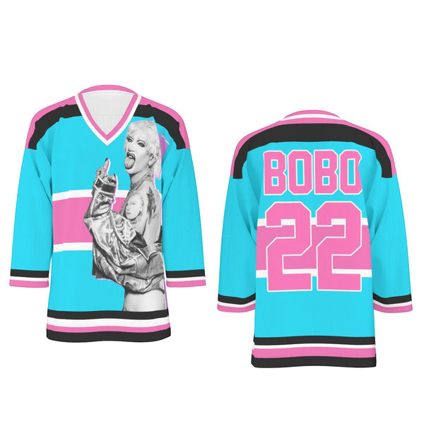 Scarlett Bobo - Rocker Hockey Jersey - dragqueenmerch